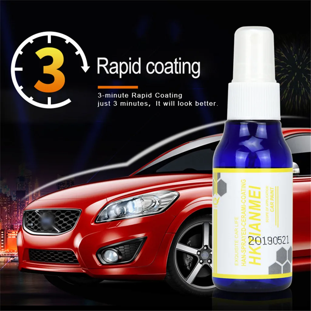 

2019 New Ceramic Cover For Car Paint Care 9H Hydrophobic Glass Cover For Car Drop Shipping