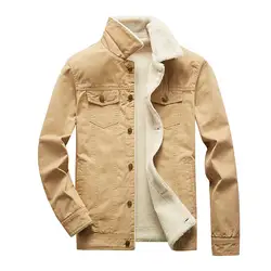 2018 Для мужчин куртка Зимние военные куртки-бомберы новый мужской толстый теплый новый модное пальто для Для мужчин плюс бархат Размеры M-4XL
