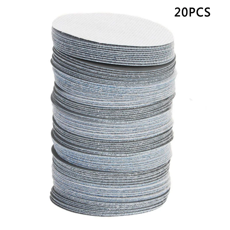 20pcs 3" Sanding Disc Sander Sandpaper 40-3000 Grit Polishing Cleaning Pad 20pcs 3" Sanding Disc Sander Sandpaper 40-3000 Grit Polishing Cleaning Pad