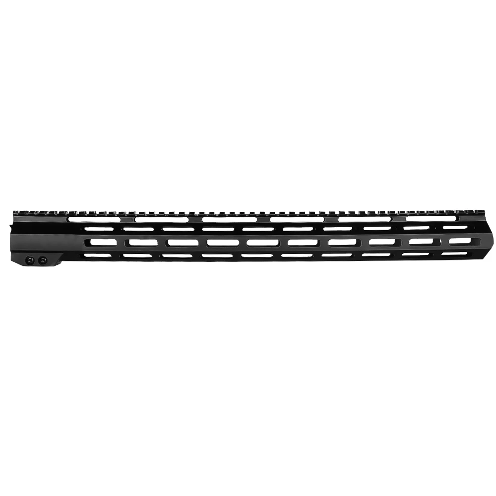 1" тактический M-Lok свободный поплавок Handguard Пикатинни кронштейн со стальной бочковой гайкой подходит. 223/5. 56 AR15