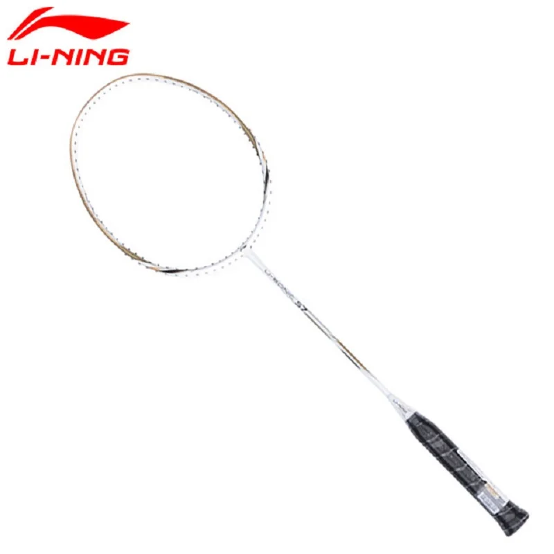 

Li-Ning U-Sonic 57 Badminton Rackets Single Racket Professional Carbon Fiber LiNing Rackets AYPM232