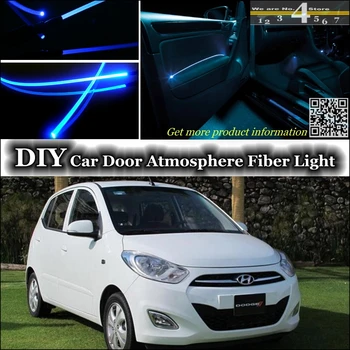 

interior Ambient Light Tuning Atmosphere Fiber Optic Band Lights For Dodge i10 2007~2015 Door Panel illumination Not EL light