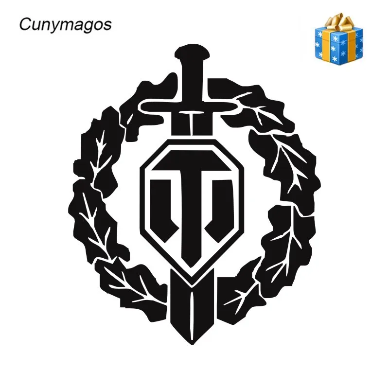 Cunymagos отражающий индивидуальность WORLD OF TANKS автомобиля Стикеры целые украшения