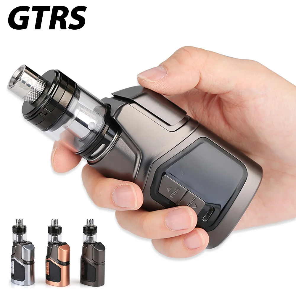 

Original 150W GTRS GT150 TC Kit 4000mAh Battery & 4ml Capacity Atomizer Huge Power Top Filling Large Screen Box Mod Vs RX GEN3