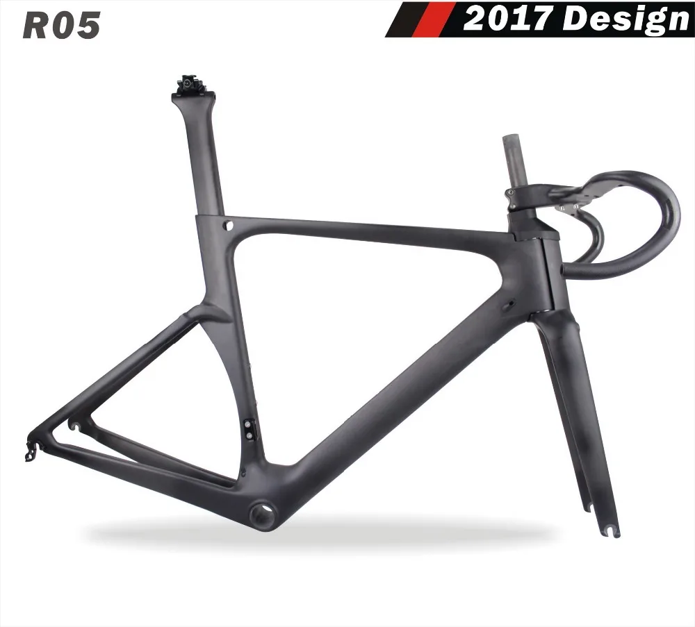 

Miracle AERO Carbon Road Bike Frame,T700 Full Carbon Fiber Bicycle Frame,Compatible With Di2 China Road Bike Carbon Frame