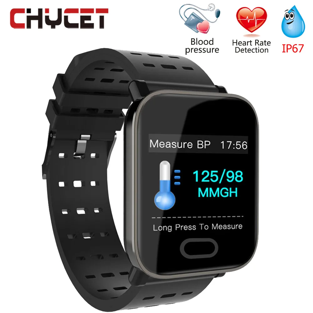 

Smart Wristbands Fitness Bracelet Waterproof Fitness Tracker Watch Blood Pressure Measurement GPS Activity Tracker For Women Men
