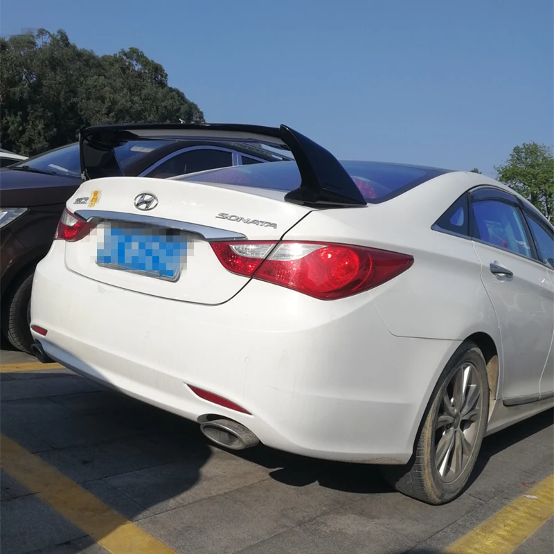 For Hyundai Sonata 9 Spoiler 2015 2019 Sonata 9 High Quality ABS