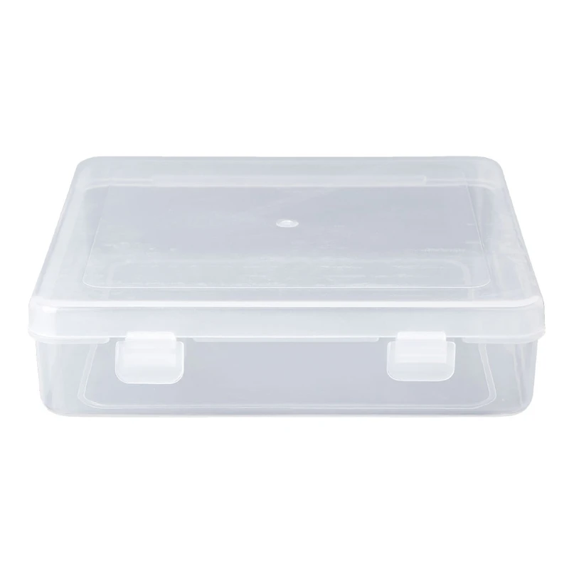 Квадратные прозрачные пластиковые коробки для хранения ювелирных изделий, бусины, коробка для колец, серьги, чехол, ожерелье, органайзер, макияж, Настольная коробка
