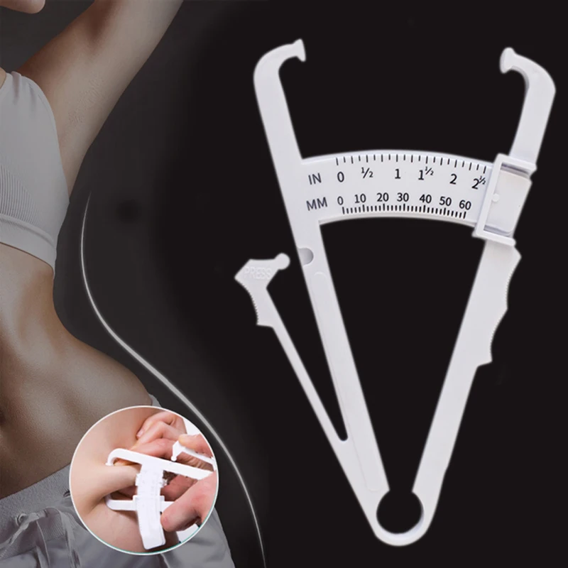 

Body Home Personal Fat Loss Tester Calculator Caliper Fitness Clip Fat Measurement Tool Slim Chart Skinfold Test Health Tool