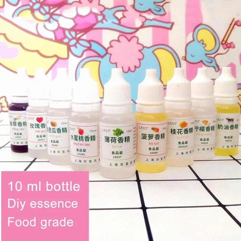 

10ml Flavor For Slime Modeling Clay Diy Educational Toys For Children Kids Creative Make Your Slime Smell Sweet Slices Flavors