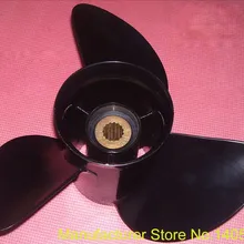 Качество Нержавеющая сталь черный Цвет пропеллеры для Yamaha 4-тактный 150-225 лодочных моторов Модель № 133/4x17-M2