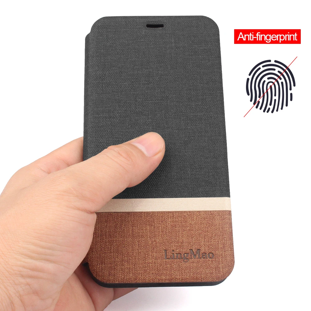 

Hand Made For Leagoo Kiicaa Power Case Luxury Flip Leather Wallet Case For Leagoo S8 Pro Cover Skin
