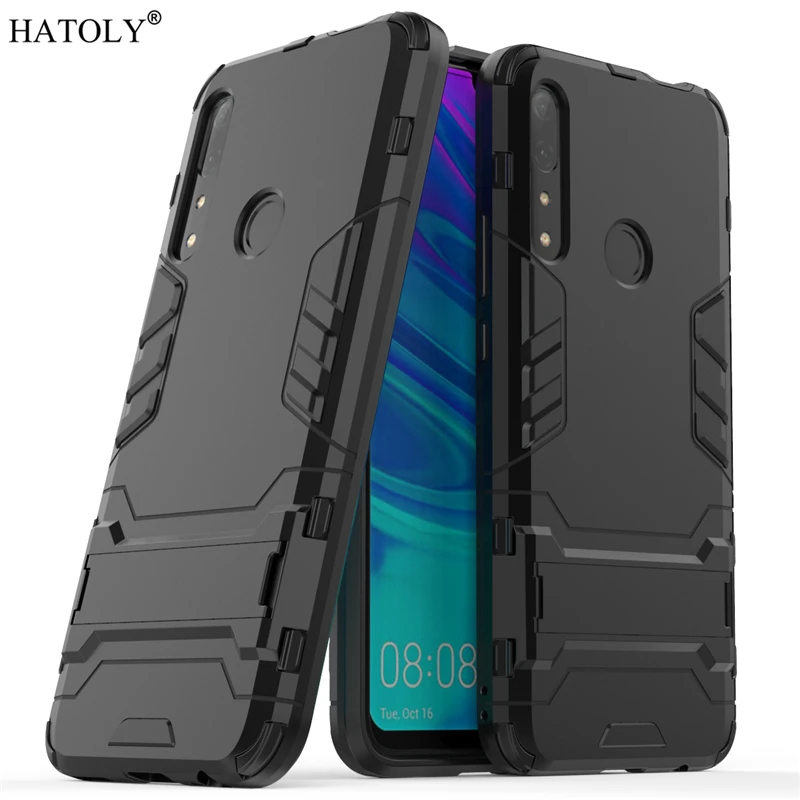 Для Huawei Y9 Prime 2019 чехол с резиновой броней для роботов Жесткий Чехол задней панели