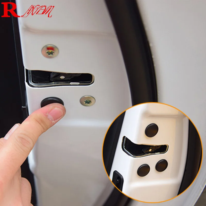 

Universal 12pcs Car Door Lock Screw Protector Cover For Chevrolet Cruze Trax Aveo Lova Sail Epica Captiva Volt Camaro Cobalt