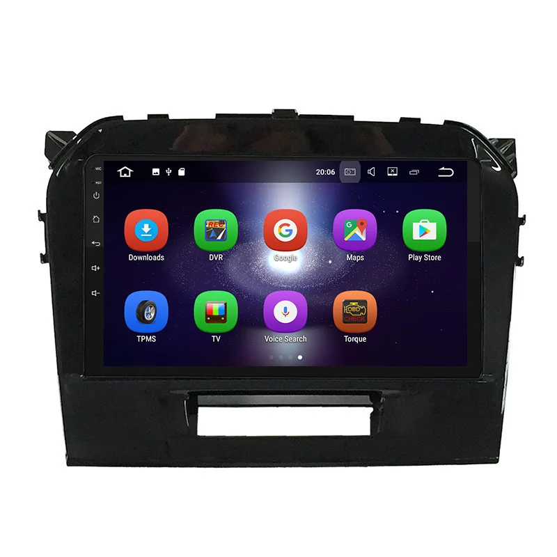 Discount Aoluoya 9" IPS 2G RAM 2 din Android 7.1 CAR DVD Player For SUZUKI Vitara 2015 2016 car Radio GPS Navigation multimedia WIFI DAB 3