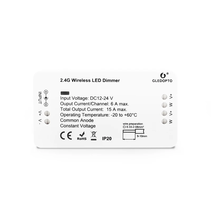 Освещение Диммер 12-24 В для Zigbee APP инструмент запчасти поставка