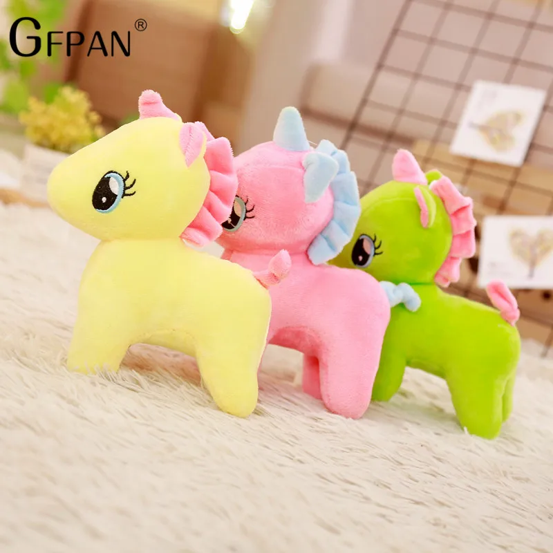 1pc 20cm Lovely Unicorn Soft Plush Toy Cute Stuffed Animal Collection