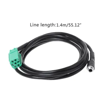 

Mini-iso 3.5mm Female Jack Cable Adapter Cable For Renault Clio Megane Scenic 2005-2012 Radio CD player