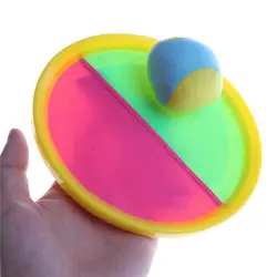 1 компл. двойного назначения спортивные присоски липкий игрушки мяч поймать мяч игра 18,5 см открытый игрушка для малышей подарок