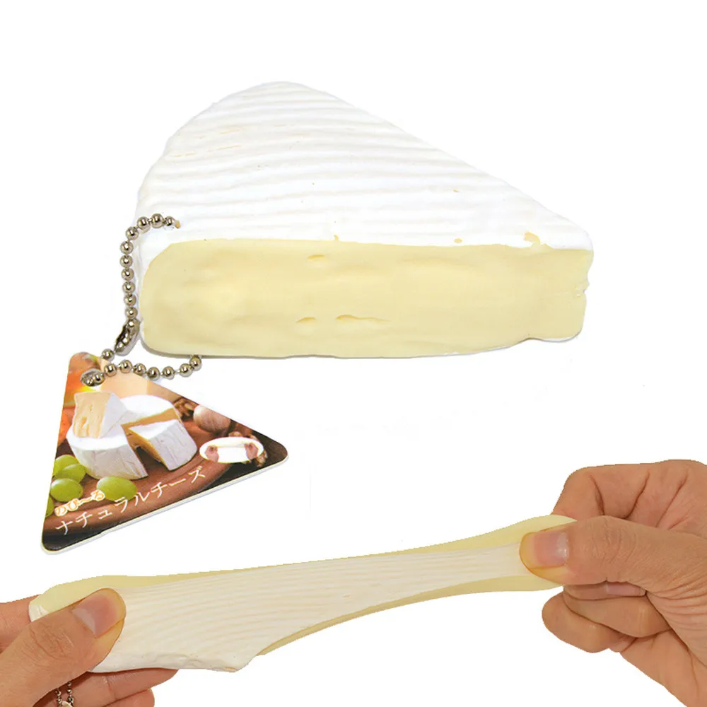 7 см Моделирование сыр Мягкие игрушки Игрушка-антистресс моделирование сыр ароматизированный медленно поднимающийся игрушки для детей A1