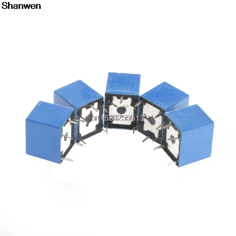 5 шт. долговечная катушка постоянного тока 12 В 10 А контактов реле мощности Тип