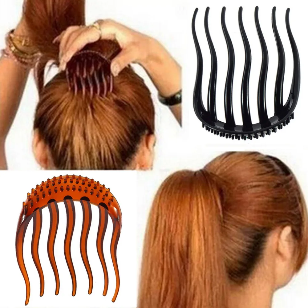 

Useful Volume Inserts Hair Clip Bumpits Bouffant Pony tail Hair Comb Bun Drop Shipping