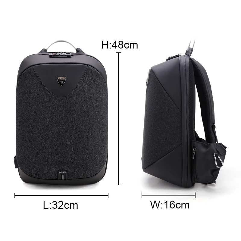 Kapazität grey2 Sperre Reisen Männer Männlichen dark Große Laptop Diebstahl Gray Neue Business Casual Black Wasserdichte grey Tasche Gray2 Rucksack black2 Passwort dark fOIHx0