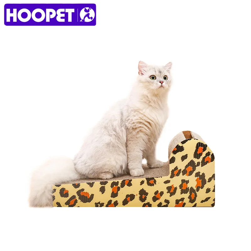 HOOPET Cat Scratch Board Pad Scratcher Toy Kitten Corrugated Paper Pad