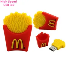 USB 3.0 McDonald’s fries usb flash drive cartoon usb drive pen drive 8gb 16gb 32gb 64gb memory stick usb stick Free shipping