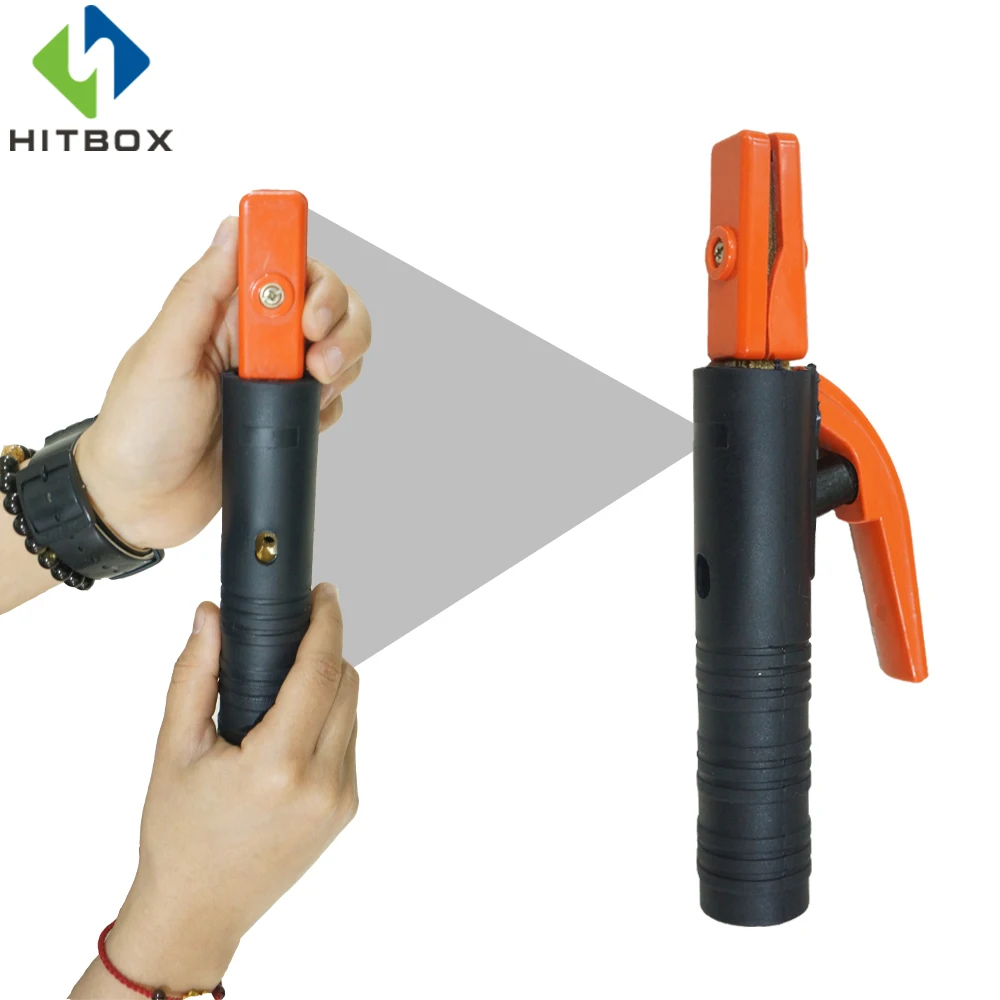 

HITBOX US Electrode Holder 200A Welding Holders MMA Process Home Use Welding Tool Welding Accessories