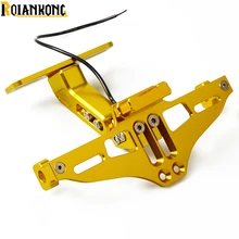 CNC Aluminum Motorcycle Rear License Plate Mount Holder LED Light For Benelli BN600 BN302 TNT300 TNT600 BN TNT300 302 600 GT CNC Aluminum Motorcycle Rear License Plate Mount Holder LED Light For Benelli BN600 BN302 TNT300 TNT600 BN TNT300 302 600 GT