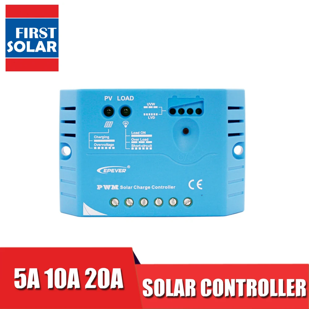 Landstar LS0512E LS1210E LS1024E LS2024E 5A 10A 20A контроллер солнечного заряда Epsolar PV солнечные панели