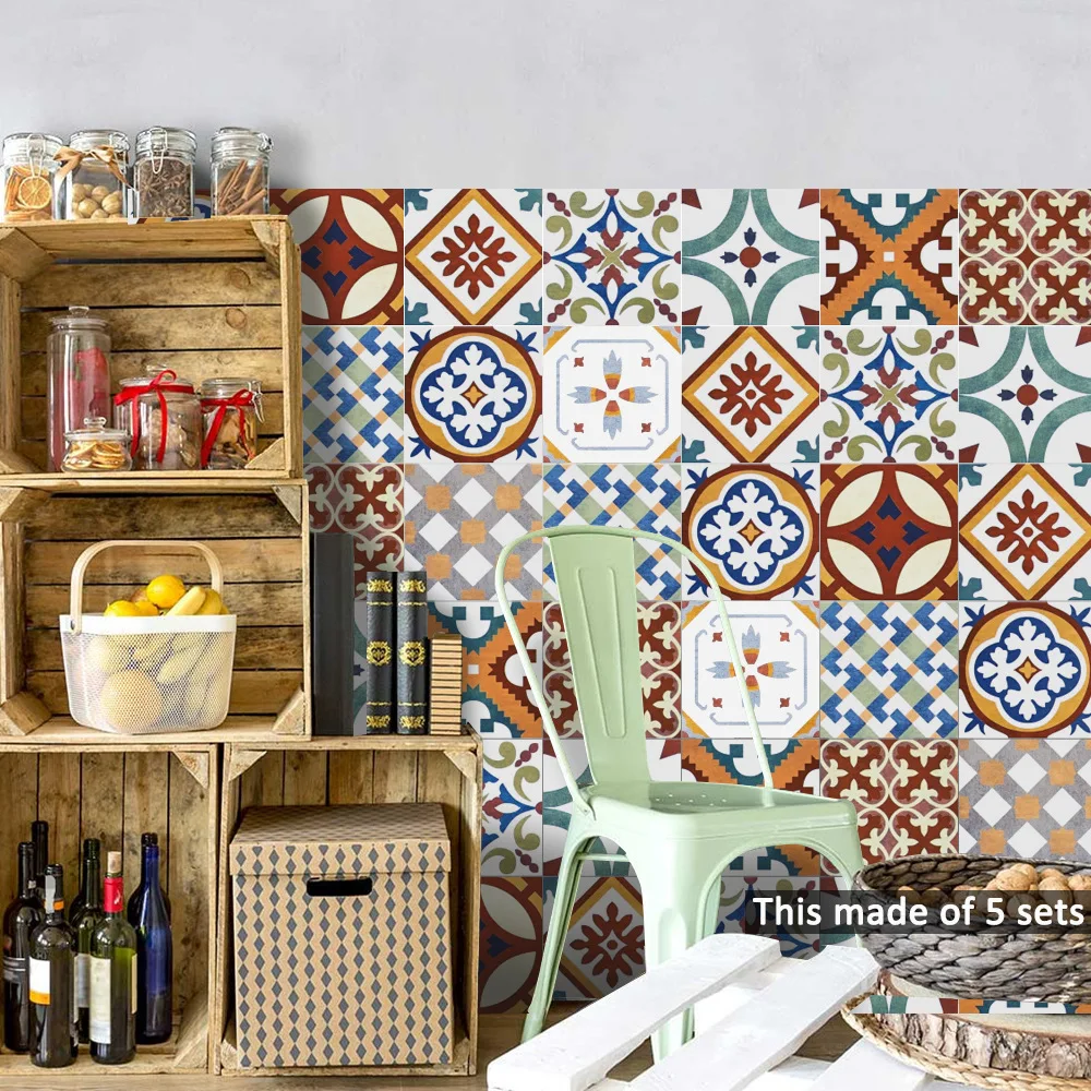 Funlife Islamic Turkey Tile Sticker,Waterproof Bathroom Stickers,Self Adhesive Decorative Kitchen Tiles Wall Furniture Stickers Funlife Islamic Turkey Tile Sticker,Waterproof Bathroom Stickers,Self Adhesive Decorative Kitchen Tiles Wall Furniture Stickers