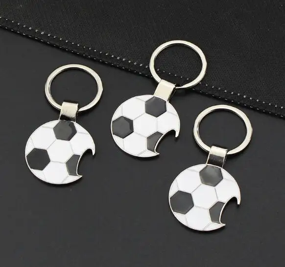 

100PCS New football opener key chain Keyring Birthday Gift