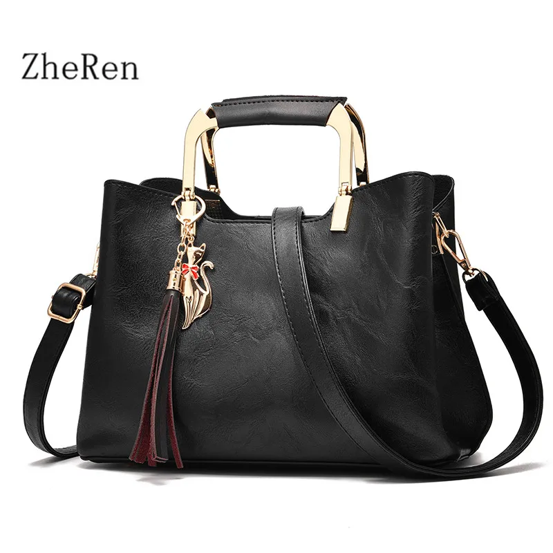 

2017 new European Ladies Handbags Fashion Handbag Shoulder Bag Messenger Bag retro middle-aged mother package