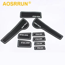 Для Chevrolet cruze 2009-2013 ворота Слот коврик для хранения Люминесцентная Модель 9 шт. 5 шт. автомобильные аксессуары