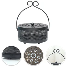 Железные горелки для благовоний, катушки, горелки для благовоний, украшение для комнаты, медитация, курильница, летние комары