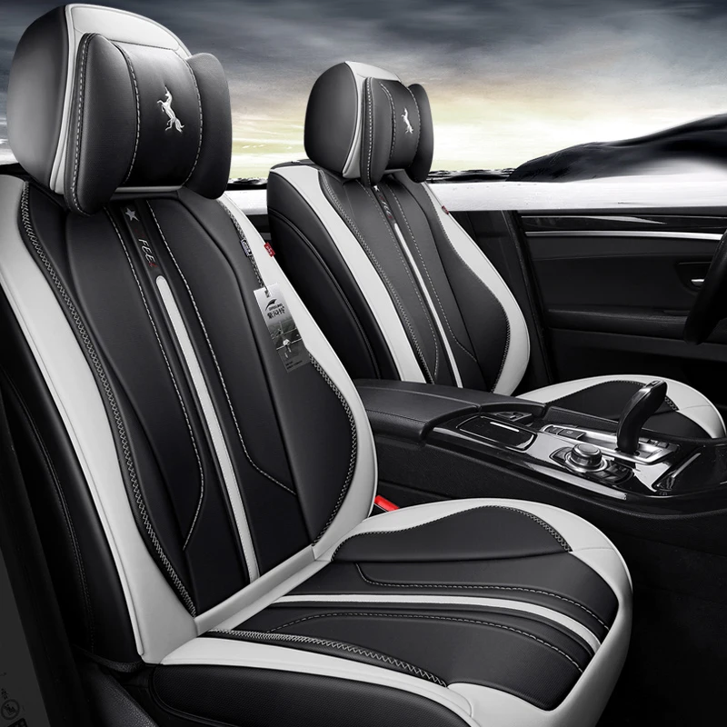 

Sports Car Seat Cover half punch leather car seat cover for Audi A1 A3 A4 B8 B7 B6 B5 A6 C6 C7 A8 A8L Q3 Q5 Q7 car accessories