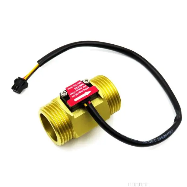 Sensor de Fluxo Turbina de Água Medidor de Medidor de Vazão Yf b10 g1 1 Polegada Dn25 Diesel Latão Efeito Hall da Turbina 2 50l e min - Image 2