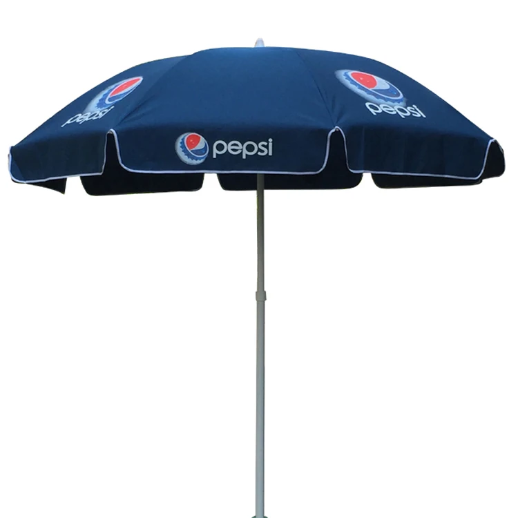 Professional custom outdoor umbrella advertising sun beach stall to
