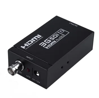 

DHL free, 3pcs. 3G Full HD 1080P HDMI to SDI Adapter Video Converter with Power Adapter.SDI HD-SDI 3G-SDI Adapter