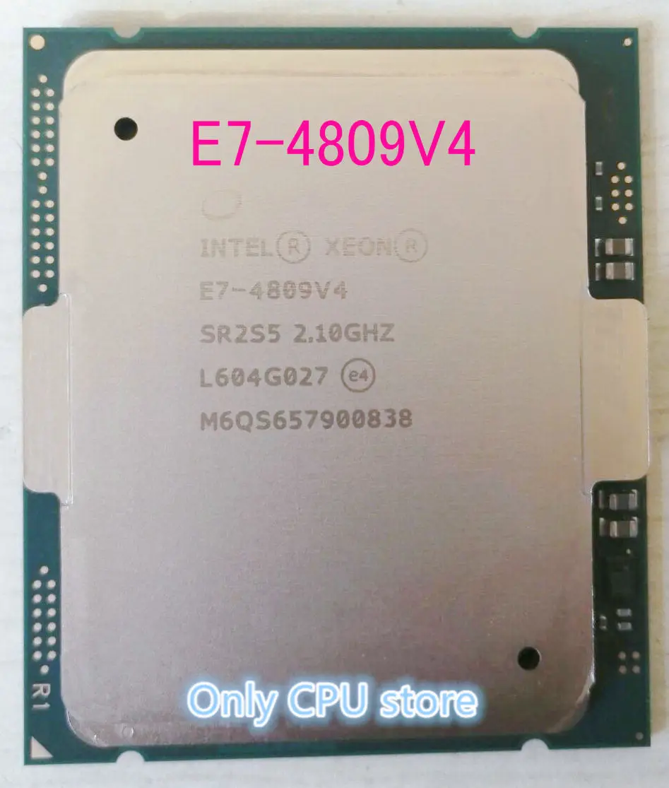 Бесплатная доставка оригинальный смартфон Intel XEON OEM версии E7 4809V4 2 10 ГГц 8 ядер 20 МБ
