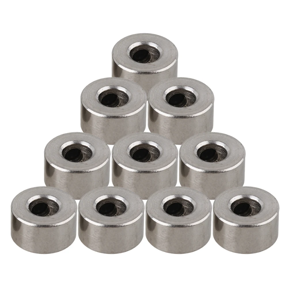 Mxfans 10pcs 4.05mm Stainless Steel Bushing Axle Shaft Sleeve for DIY