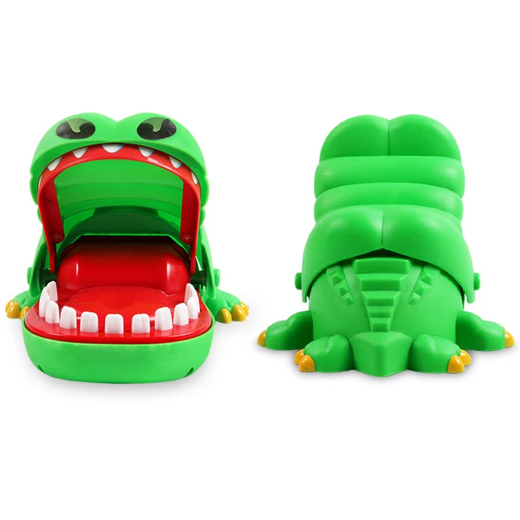 Wholesale Joke Toys For Children Funny Cartoon Crocodile Bulldog Mouth