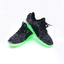 New Fashion LED Light up Shoes for Adults Colorful Luminous Shoes with USB Rechargeable Women Men Shoes with LED Lights
