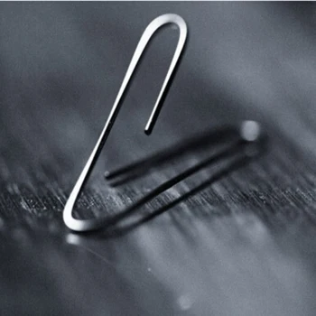 

Free Shipping Shift Self Bending Paperclip Close Up magic props magic tricks toys wholesale