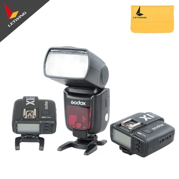 

Godox New Flash!Godox TT685C 2.4G E-TTL GN60 Camera Flash+X1C TTL Trigger Transmitter Receiver