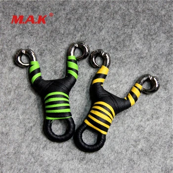 

Sling shot Traditional Slingshot in Alloy Titanium Stainless Steel with Flat Rubber Band fit Outdoor Shoting Hunting Activity