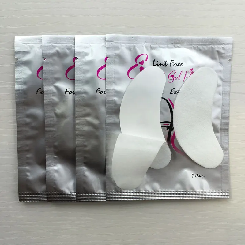 Máscara de Olho de Colágeno Eyepads sem Fiapos Patches para a Extensão dos Cílios Desconto de 300 Pares Descartável Remendo Olho Eye Atacado Gel 7 Beleza e saúde
