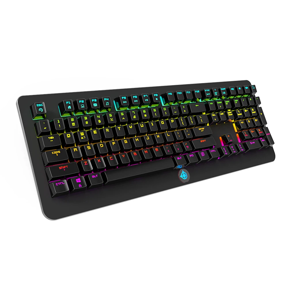 

Magic Refiner MK9 Gmaing Keyboard Wired Thin Design RGB Backlight Mechanical Optical Axis Keyboard For PC